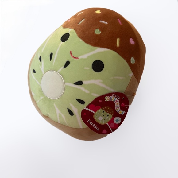 ✨ NWT Squishmallows Kachina the Kiwi 10″ Valentine Edition Plush - Picture 2 of 4